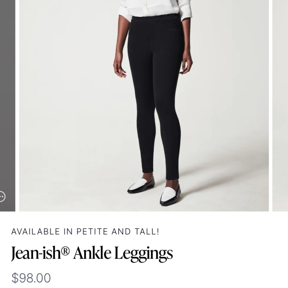 Spanx Jean-ish® Ankle Leggings - NEW without tags